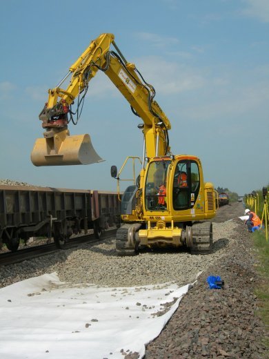 Infrastructure with Geotextiles