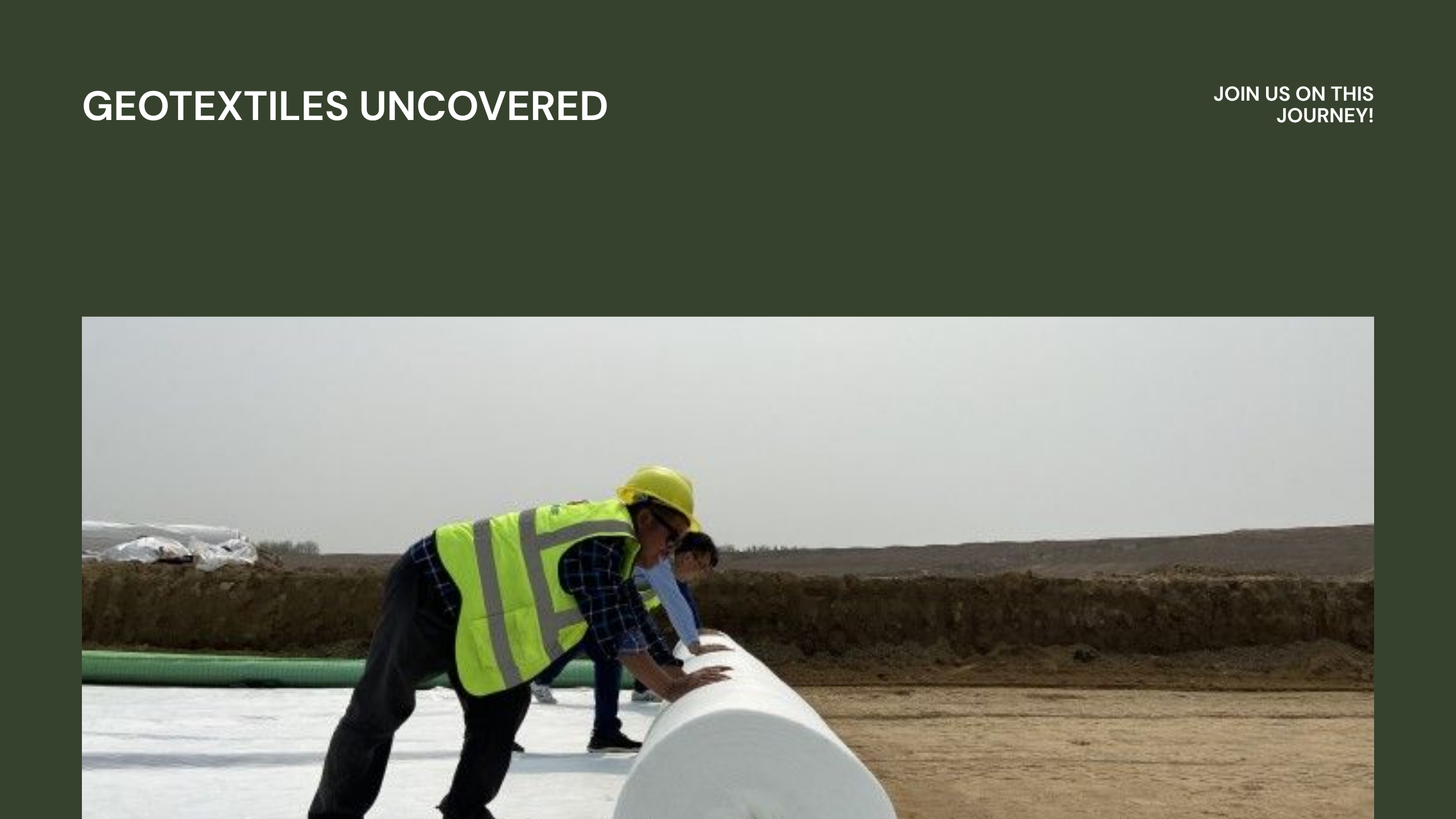 Geotextile Usage