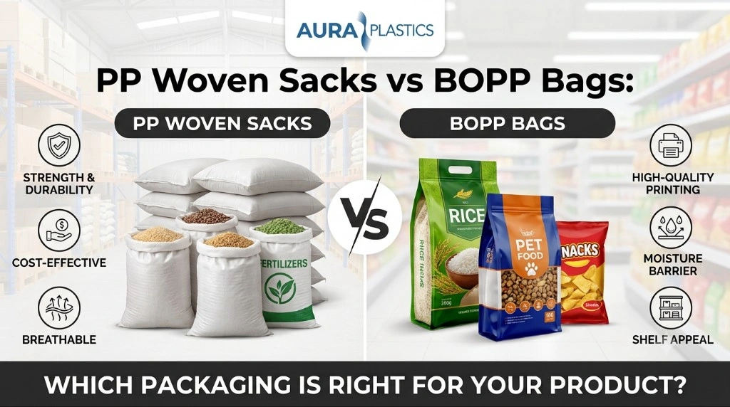 PP Woven Sacks vs BOPP Bags: Which Packaging Is Right for Your Product?