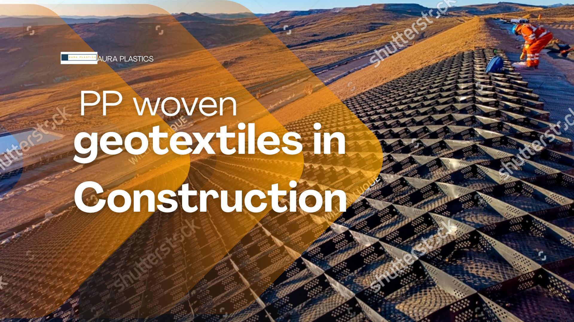 PP Woven Geotextile in Construction