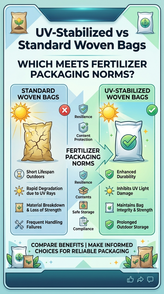 uv stablished pp woven bags